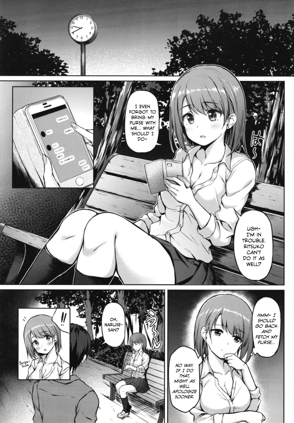 Hentai Manga Comic-Runaway Girl Naruse-san-Read-4